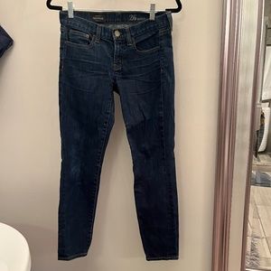J Crew toothpick ankle jeans 26